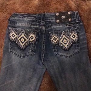 Miss Me boot cut jeans size 27